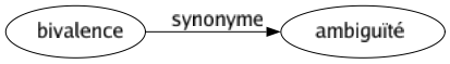 Synonyme de Bivalence : Ambiguïté 