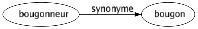 Synonyme de Bougonneur : Bougon 