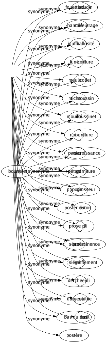 Synonyme de Fesse : Arrière-train Baba Croupe Croupion Cuisse Cul Demi-lune Derrière Fessier Fion Fondement Fouettard Hanché Joufflu Luné Meule Miche Mouillé Noix Panier Pétard Popotin Postérieur Prose Séant Siégé Derche Dargeot Bas du dos Postère 