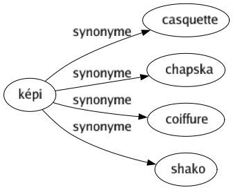 Synonyme de Képi : Casquette Chapska Coiffure Shako 