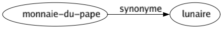 Synonyme de Monnaie-du-pape : Lunaire 