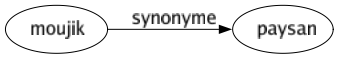 Synonyme de Moujik : Paysan 