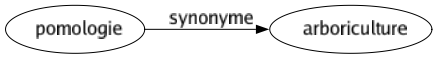 Synonyme de Pomologie : Arboriculture 