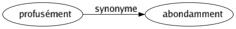 Synonyme de Profusément : Abondamment 