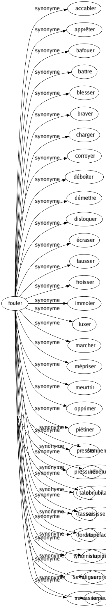 Synonyme de Stupeur : Abasourdissement Abattement Abêtissement Abrutissement Ahurissement Anéantissement Assoupissement Consternation Ébahissement Effarement Engourdissement Étonnement Hébétude Obnubilation Saisissement Stupéfaction Stupidité Surprise Torpeur 