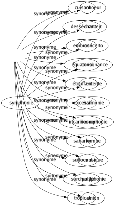 Synonyme de Torride : Ardent Bouillant Brûlant Caniculaire Chaud Cuisant Desséchant Embrasé Équatorial Étouffant Excessif Incandescent Saharien Suffocant Surchauffé Tropical 