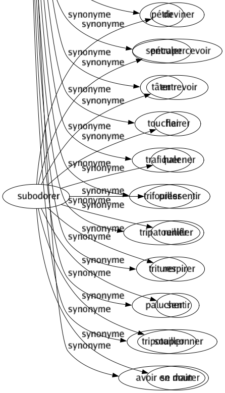 Synonyme de Tripoter : Affamer Agioter Boursicoter Bricoler Caresser Chiffonner Façonner Farfouiller Fricoter Frotter Intriguer Jouer Malaxer Manier Manipuler Manoeuvrer Masturber Modeler Palper Patiner Patouiller Patrouiller Peloter Pétrir Spéculer Tâter Toucher Trafiquer Trifouiller Tripatouiller Triturer Palucher Tripotailler Avoir en main 